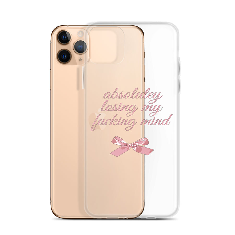 Losing My Mind iPhone Case