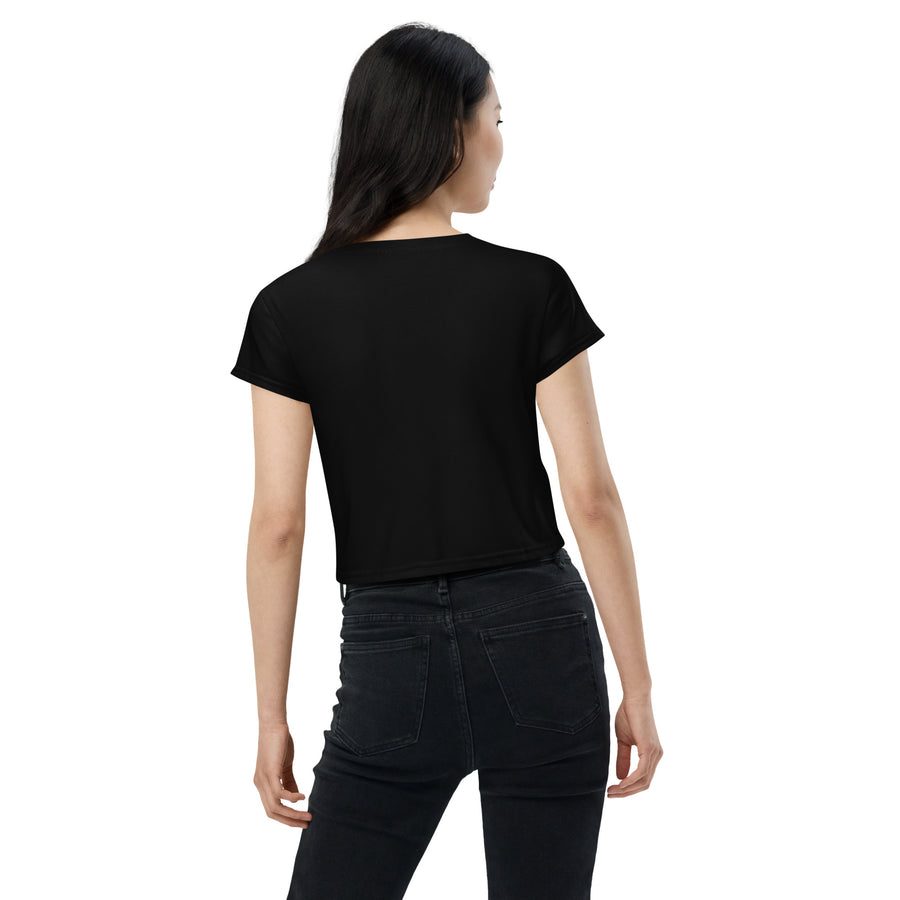 Death Tarot Card Crop Top