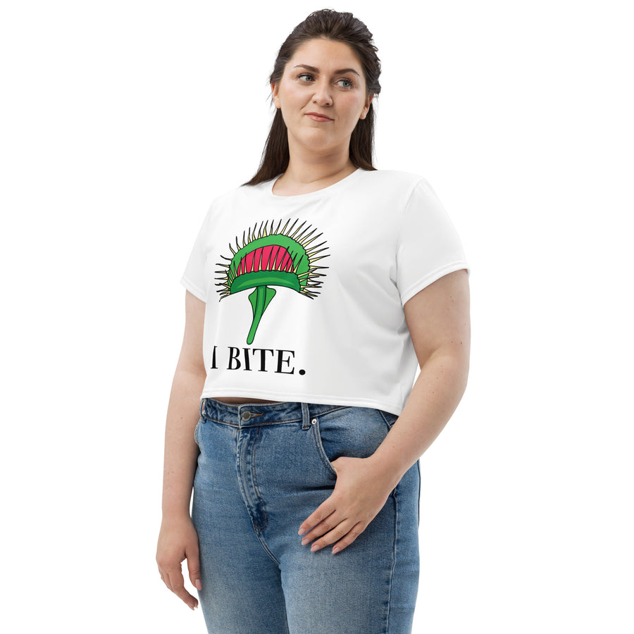 I Bite. Crop Top